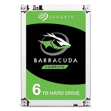 Seagate Barracuda 6TB 5400RPM SATA 6.0 GB/s 256MB Hard Drive (3.5